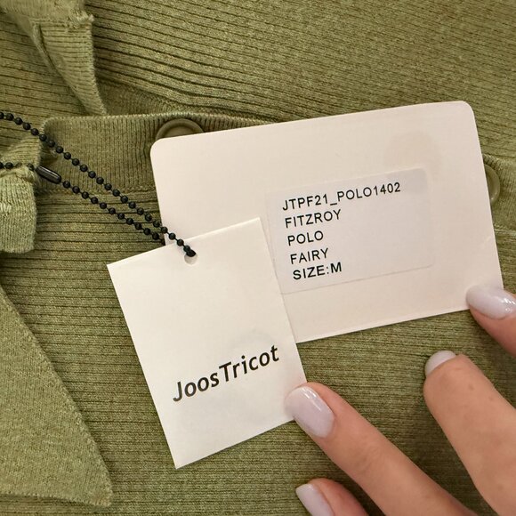 JoosTricot Fitzroy Polo in Fairy NWT - Picture 5 of 6